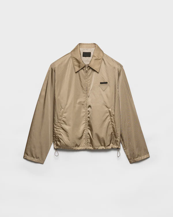 Re-Nylon blouson zipper jacket Re-Nylon blouson zipper jacket