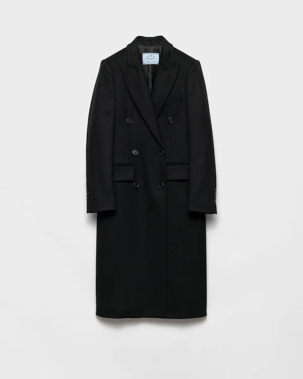 Double-breasted cashmere coat Double-breasted cashmere coat
