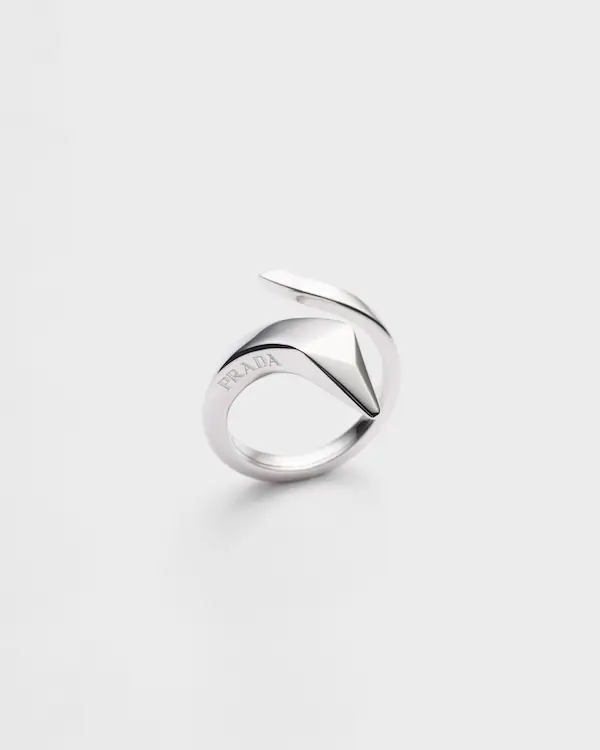 Eternal Gold snake mini ring in white gold Eternal Gold snake mini ring in white gold