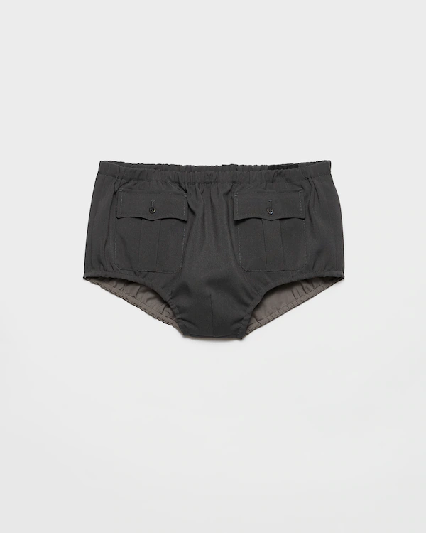 Technical fabric shorts Technical fabric shorts