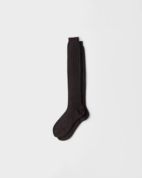 Wool and cashmere ankle socks Wool and cashmere ankle socks