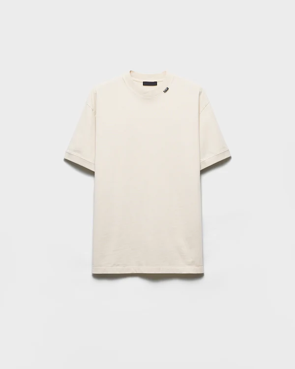 Short-sleeved cotton T-shirt