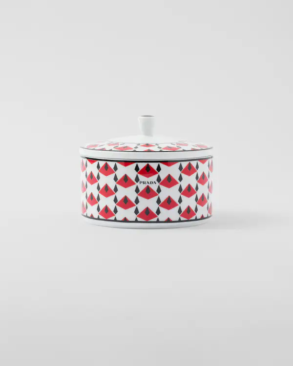 Porcelain box – Vienna Red Porcelain box - Vienna Red