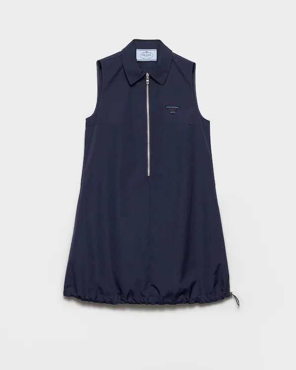 Poplin mini-dress Poplin mini-dress