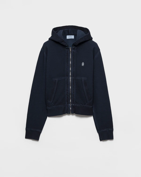 Cotton hoodie jacket