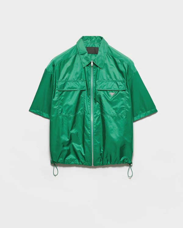 Short-sleeved light Re-Nylon shirt
