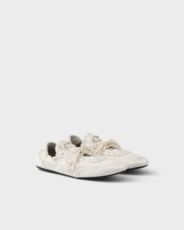 Collapse denim sneakers