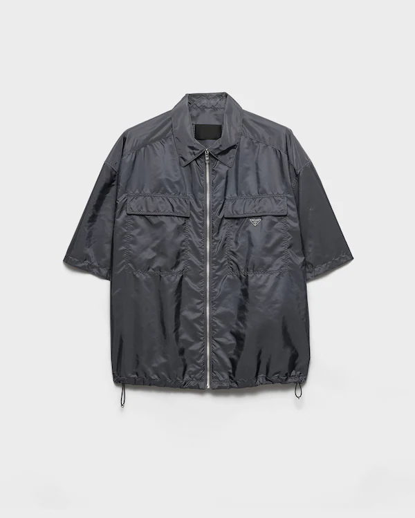 Short-sleeved light Re-Nylon shirt
