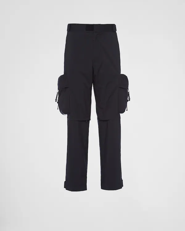 Technical fabric modular pants