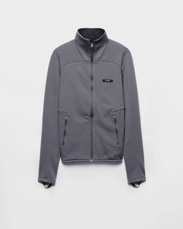 Technical fabric blouson jacket Technical fabric blouson jacket