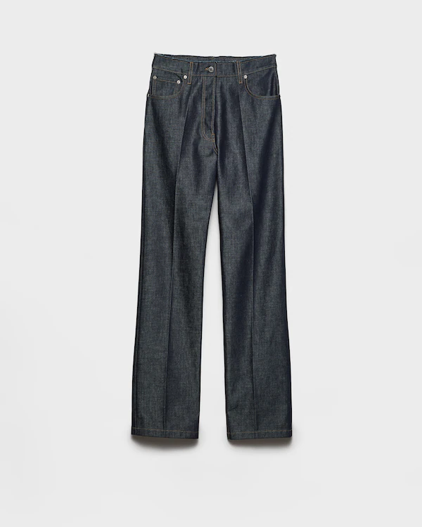 Five-pocket denim jeans