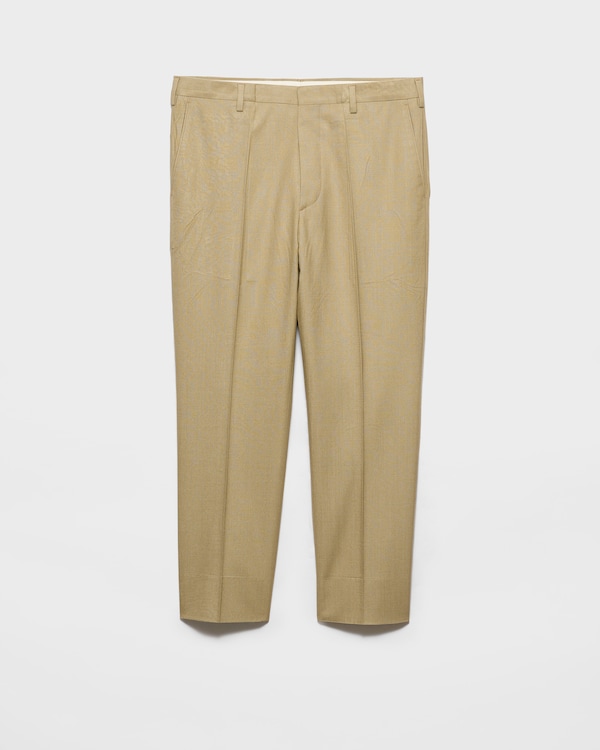 Silk pants