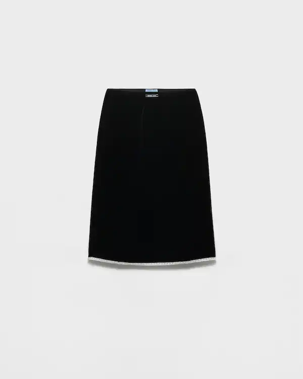 Velvet underskirt Velvet underskirt
