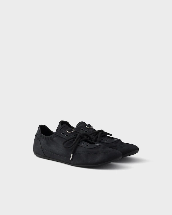 Collapse canvas sneakers