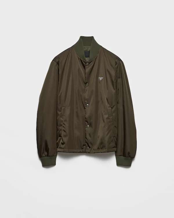 Re-Nylon bomber jacket
