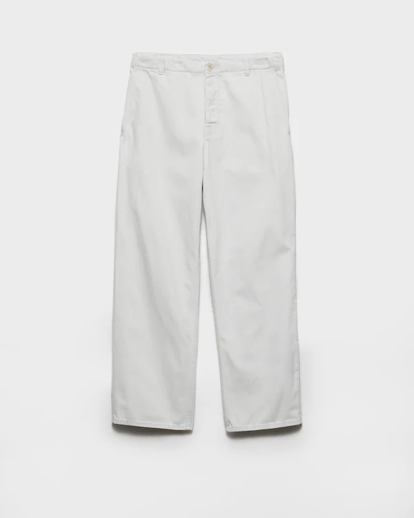 Regular bleached denim jeans Regular bleached denim jeans