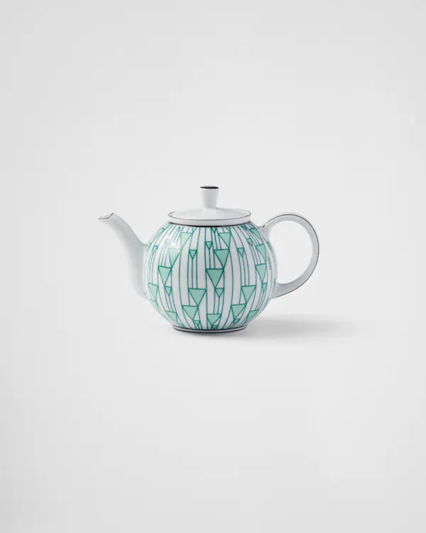 Porcelain teapot - Vienna Green