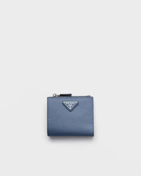 Small Saffiano leather wallet