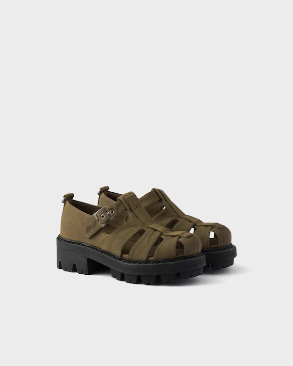 Canvas fisherman sandals