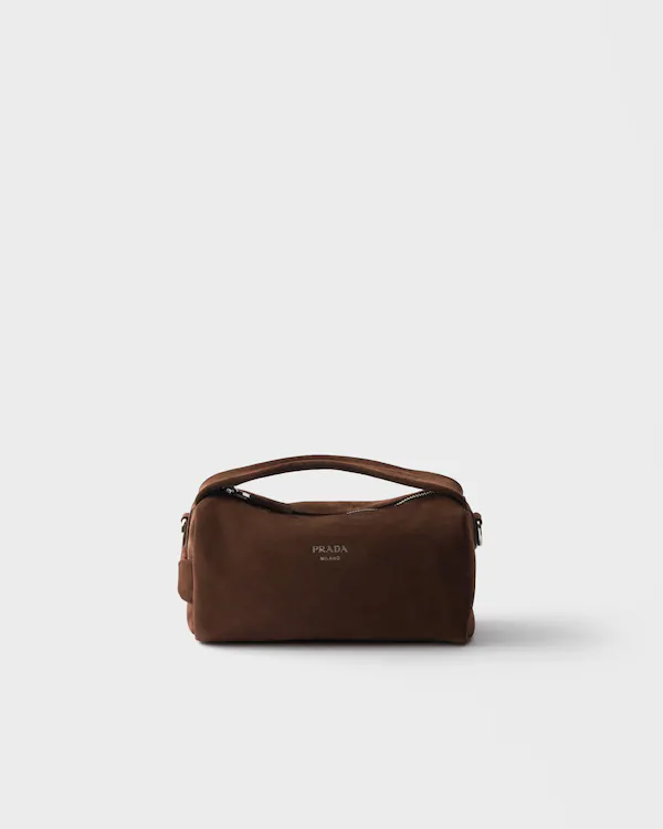 Suede leather shoulder bag Suede leather shoulder bag