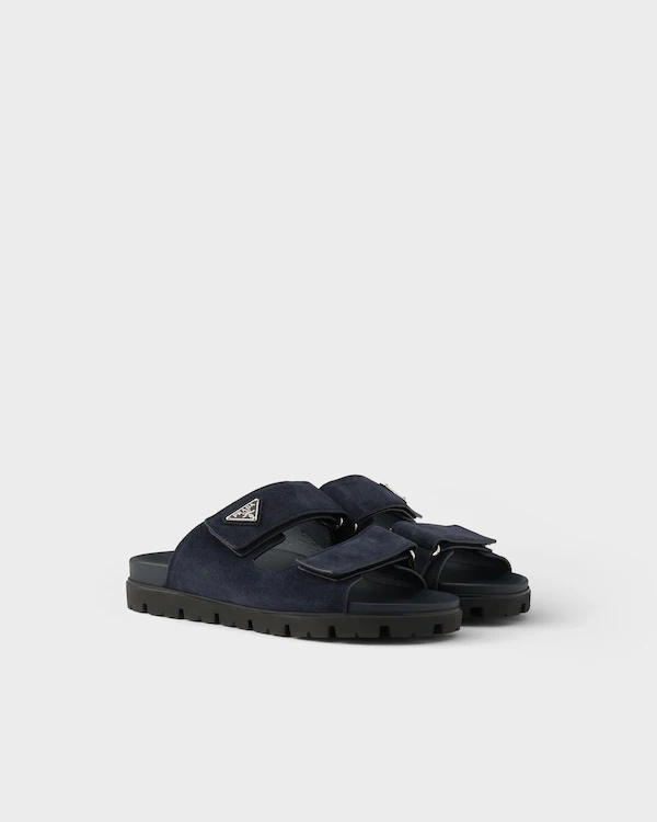 Suede band sandals Suede band sandals