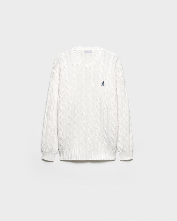 Cotton crew-neck sweater Cotton crew-neck sweater