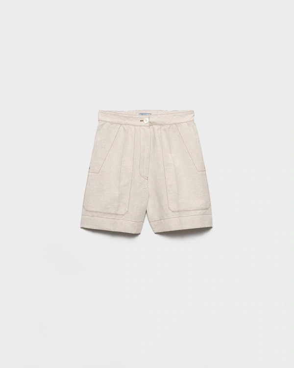 Chambray shorts