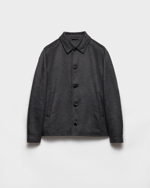 Cashmere blouson jacket Cashmere blouson jacket