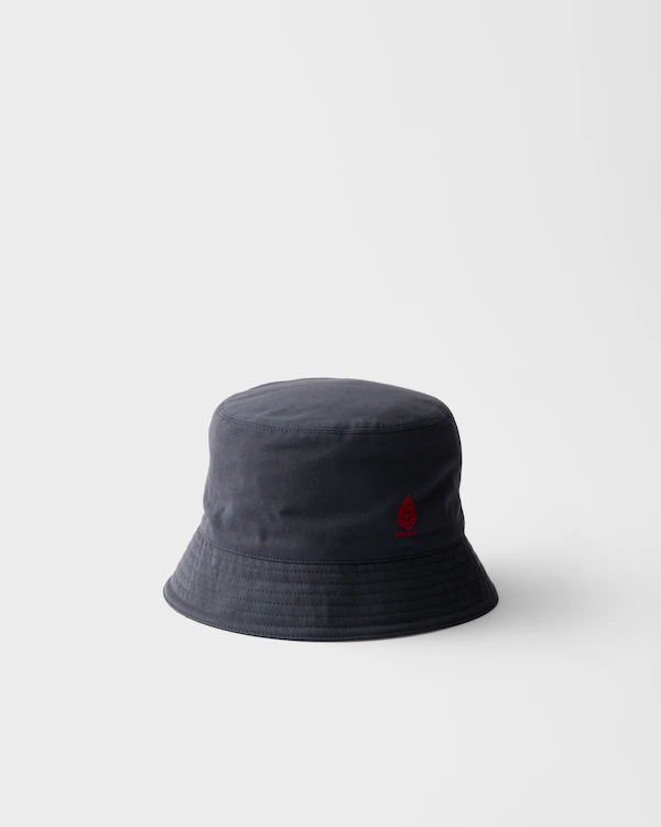 Old gabardine bucket hat