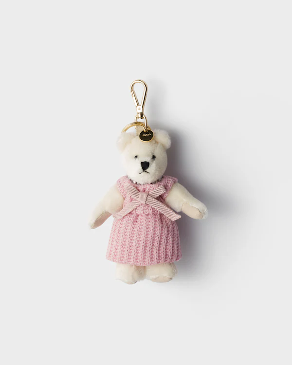 Teddy bear keychain charm Teddy bear keychain charm