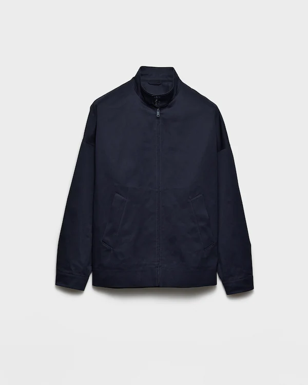 Cotton blouson jacket