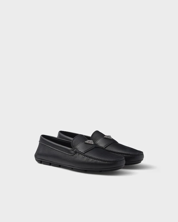 Leather driving shoes