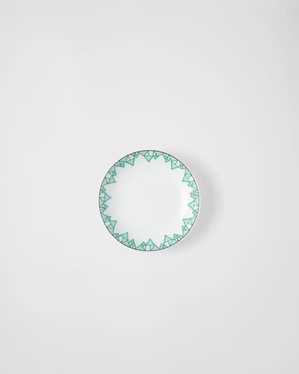 Set of two porcelain sauce bowls - Vienna Green