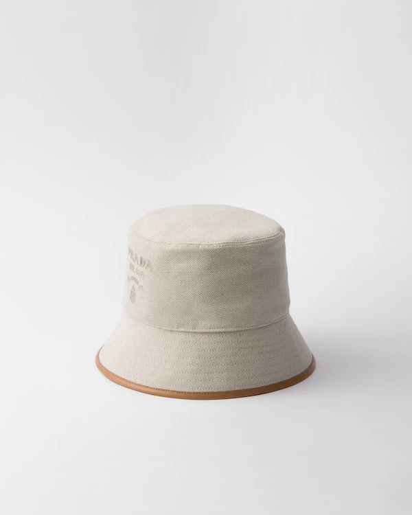 Linen blend bucket hat Linen blend bucket hat