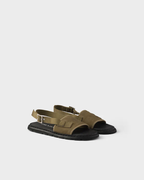 Canvas sandals