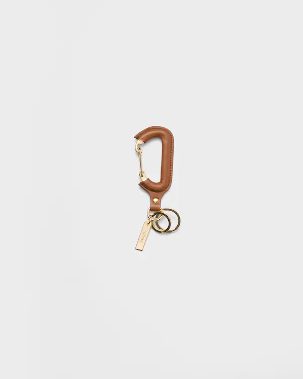 Leather keychain