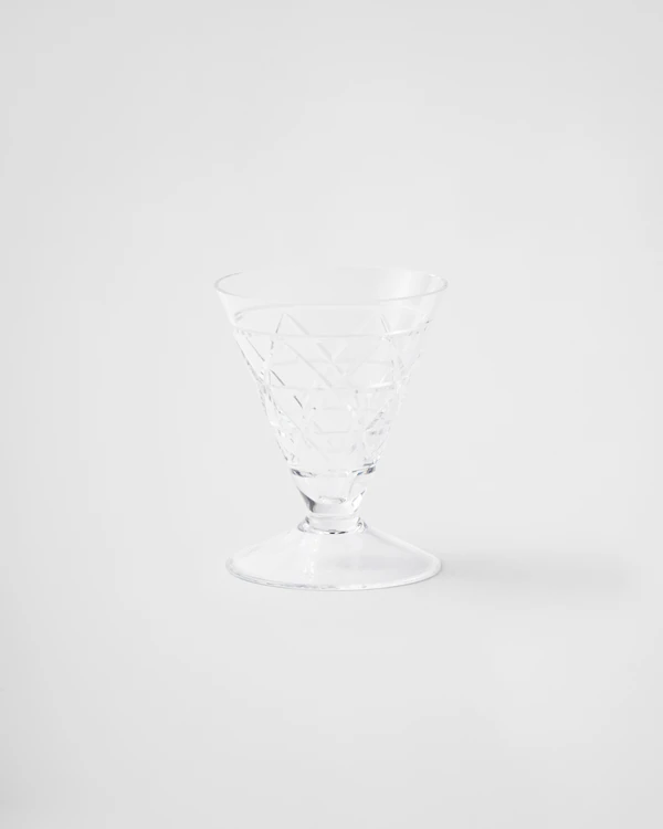 Crystal goblet - Triangles