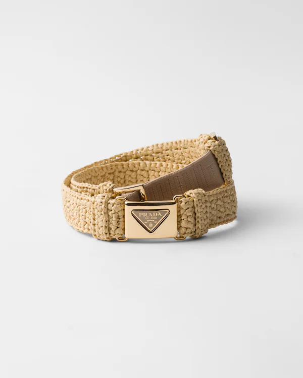 Crochet belt