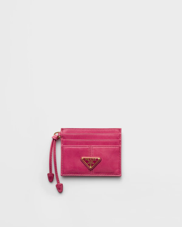 Leather card holder