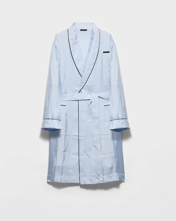 Silk robe