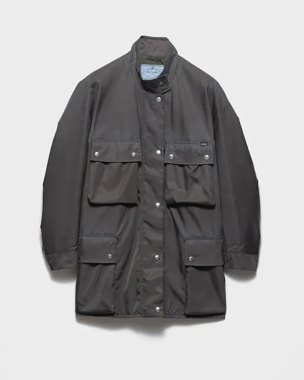 Washed Re-Nylon rain jacket Washed Re-Nylon rain jacket
