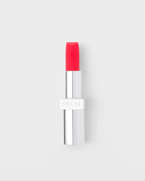 Prada Monochrome Soft Matte lipstick - R126 - SCARLATTO