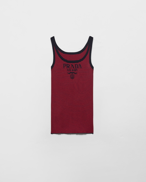 Silk tank top