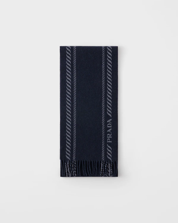 Wool and cashmere scarf Wool and cashmere scarf